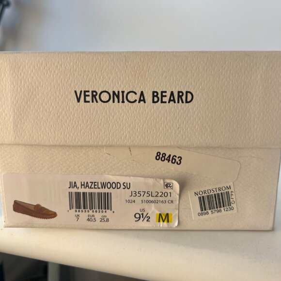 Veronica Beard Jia hazelwood Suede Loafers Women Size 9.5 - Picture 10 of 11